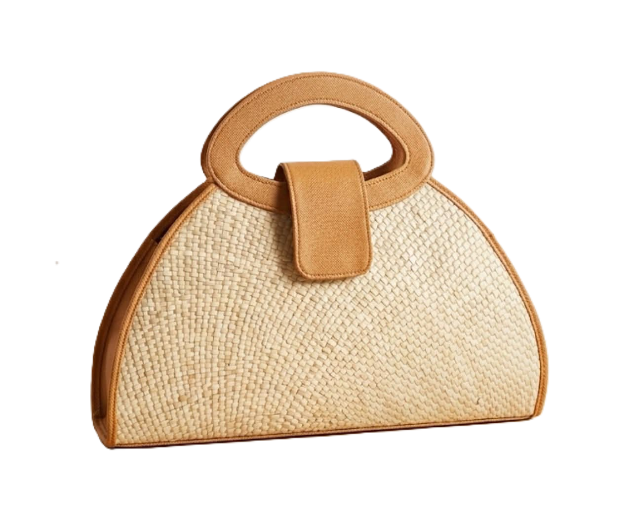 Round Bayong bag